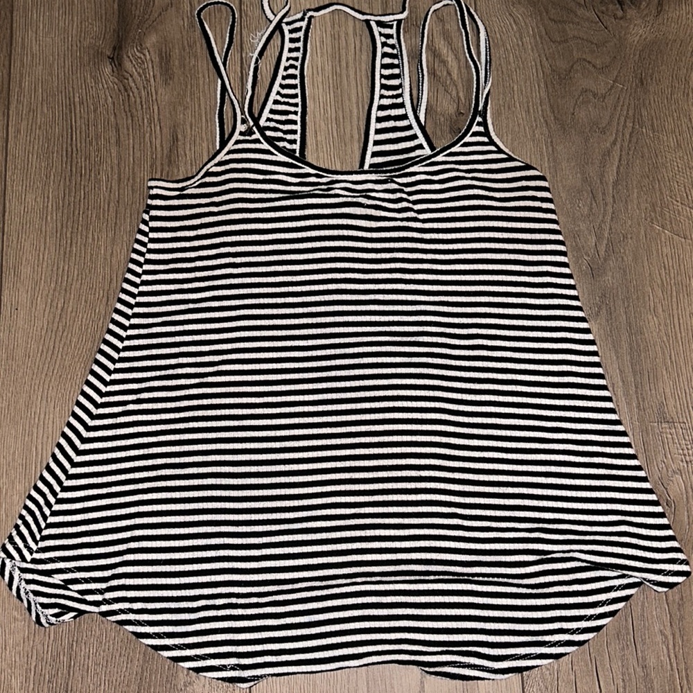 Striped Spaghetti Top